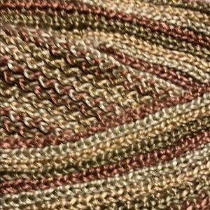 Coldwater Creek earthy tones with some gold sparkle infinity scarf .